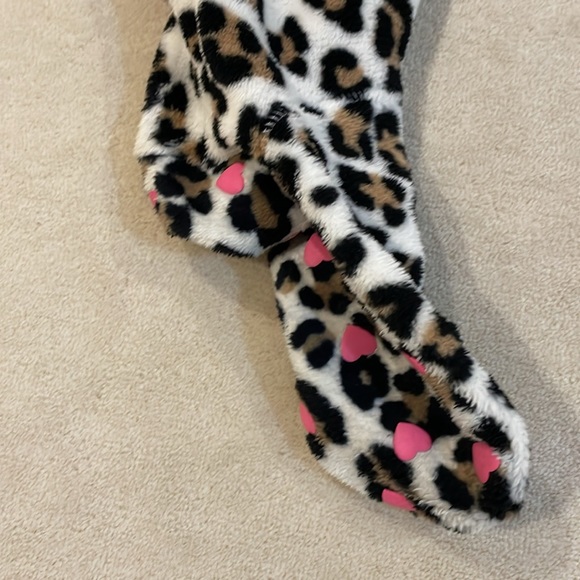 Jenni Intimidates leopard print one piece pj size medium - Picture 6 of 10